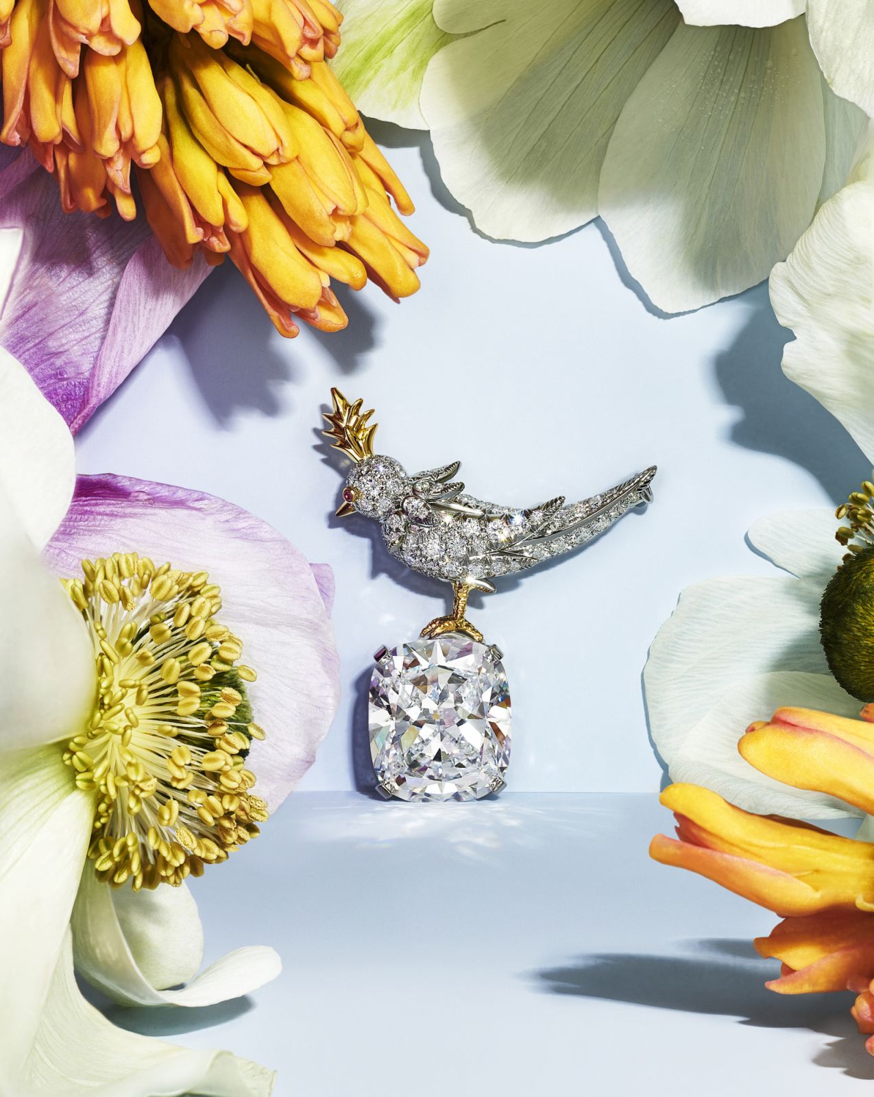 PT 18Y CU DI 15.07CT D IF MN BOR（Photo by Tiffany & Co. 2023 高級珠寶展）