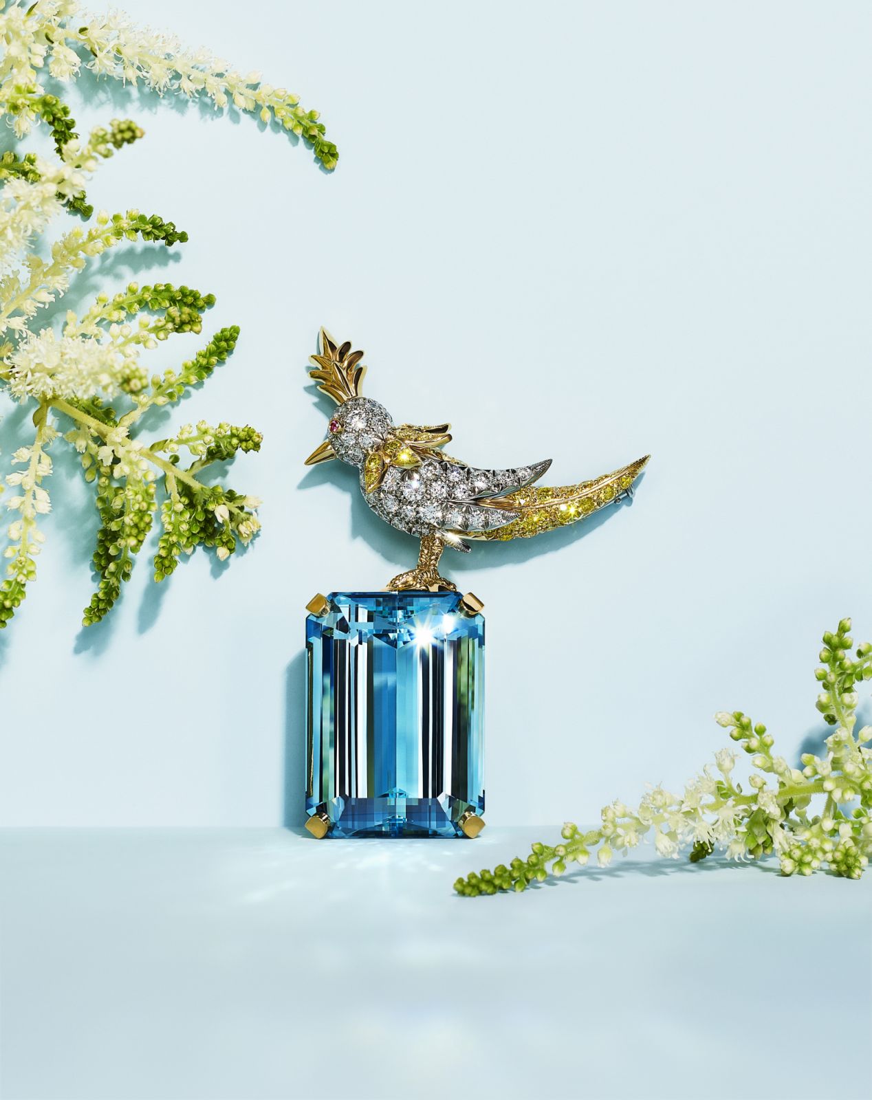 18Y PT EC AQU 62.27 LG BOR（Photo by Tiffany & Co. 2023 高級珠寶展）
