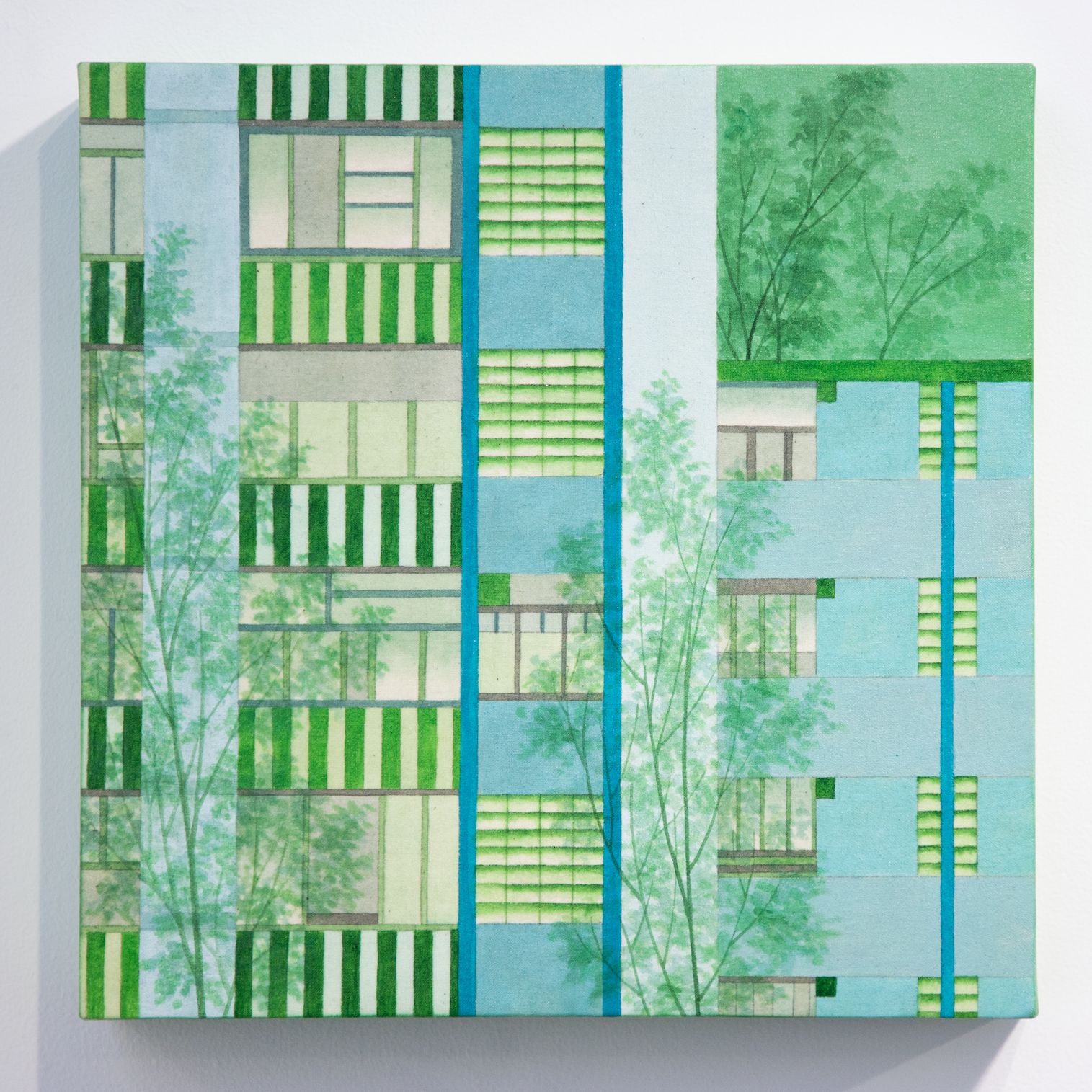 Chan Sai-Lok's "The Growing Houses and Estates" (2023) (photo: courtesy 1a Space)