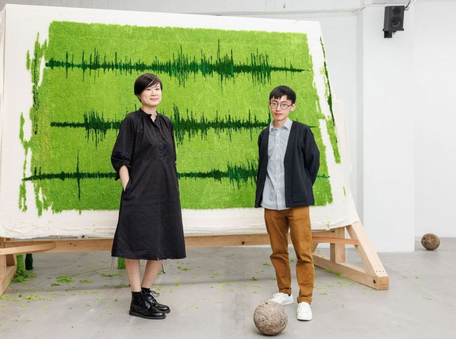 2021、2022年格蘭菲迪藝術家駐村計畫發表 侯怡亭、王煜松雙人展。Photo:就在藝術空間
