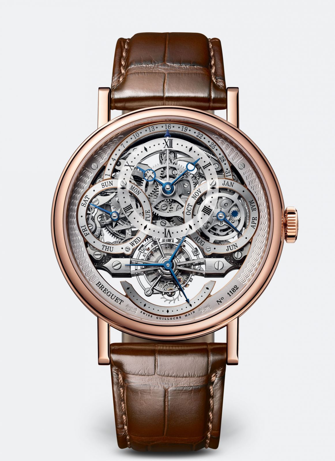 寶璣Classique Tourbillon Quantieme Perpetuel 3795萬年曆鏤空陀飛輪腕錶。建議售價NTD8,158,000