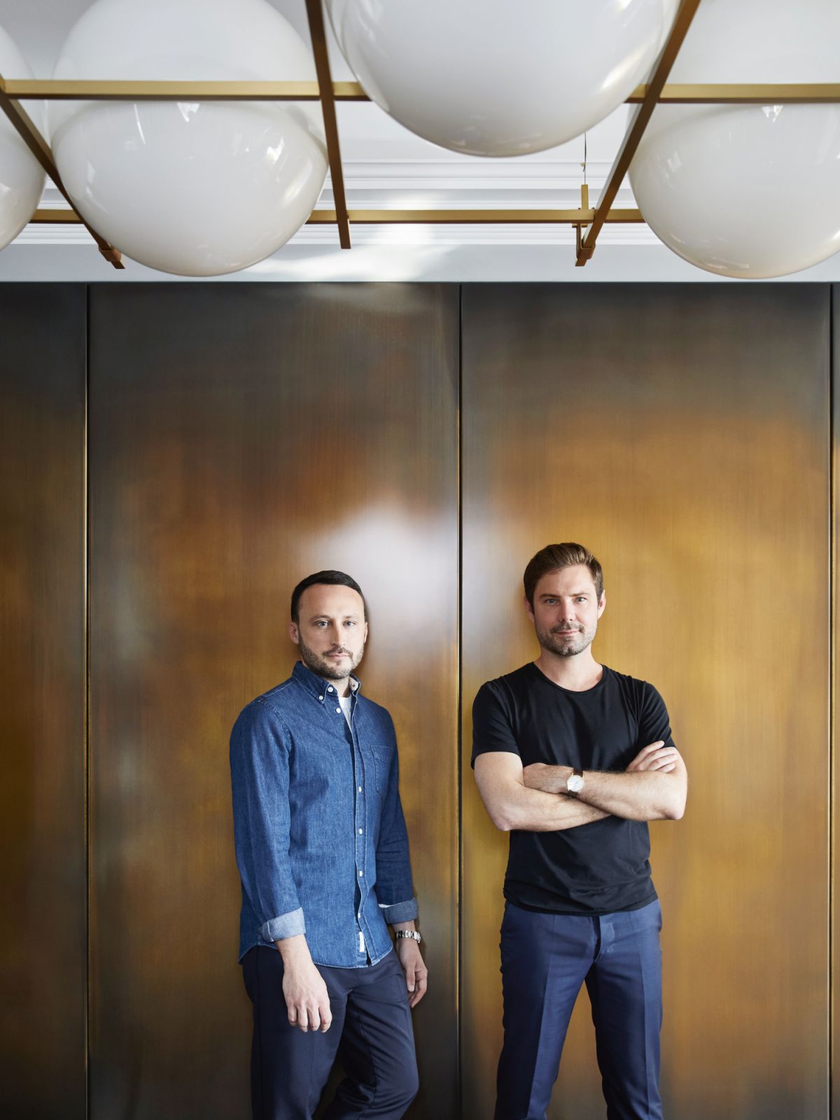 Humbert & Poyet的聯合創始人Christophe Poyet與Emil Humbert。Photography:Francis Amiand