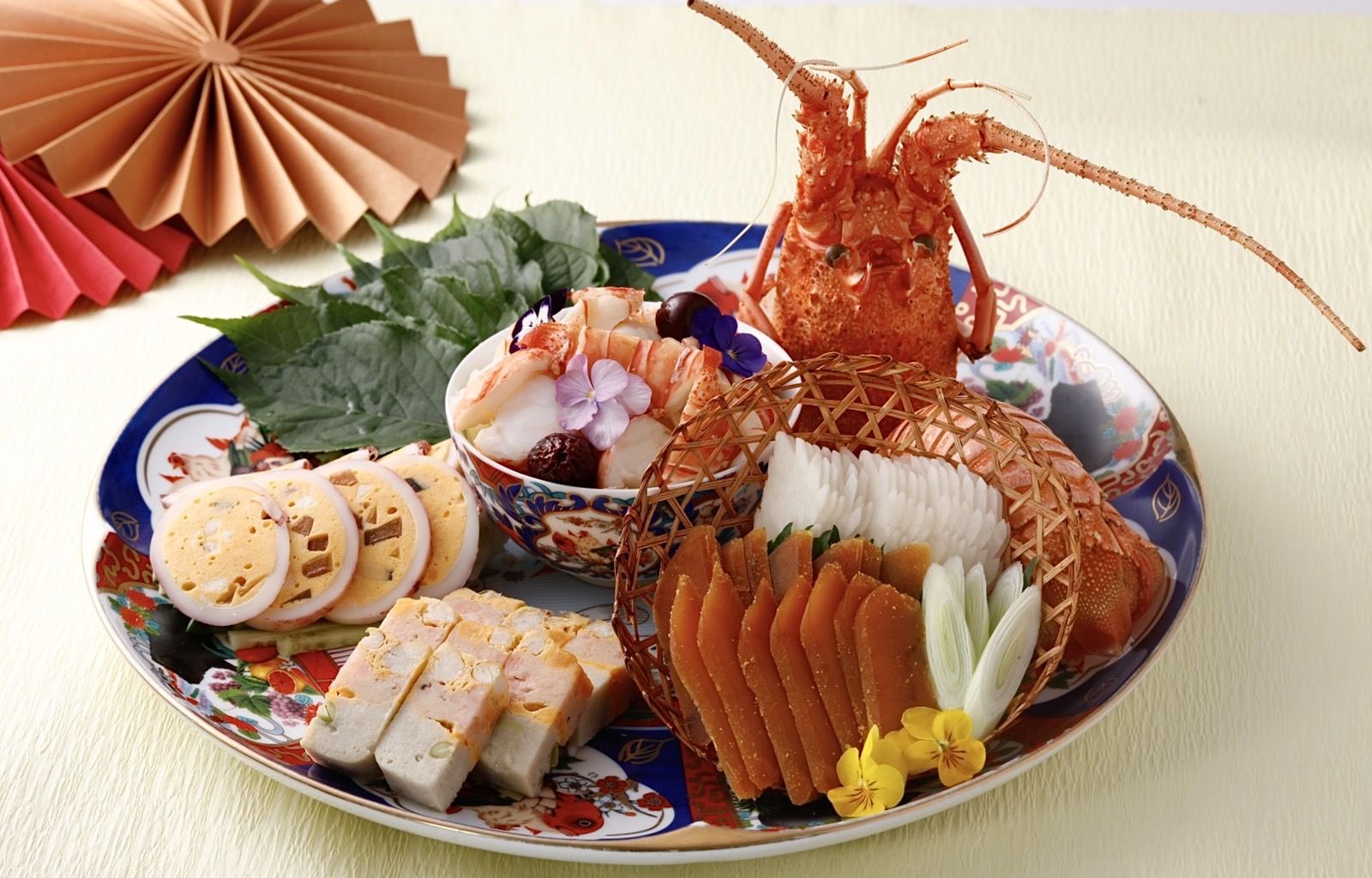山海潤餅宴 - 醉龍蝦極品海鮮拼盤。Photo:山海樓