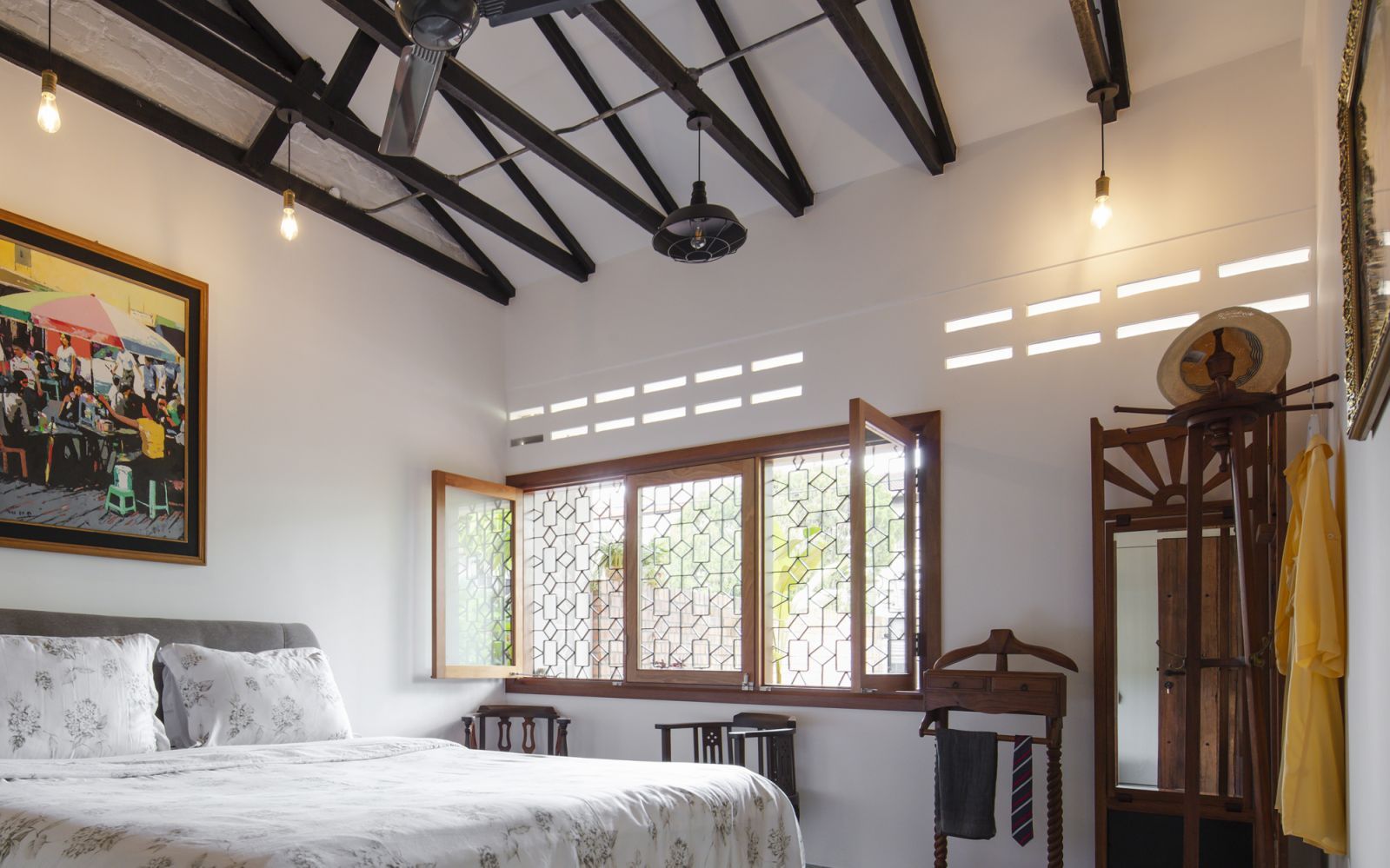 The serene bedroom