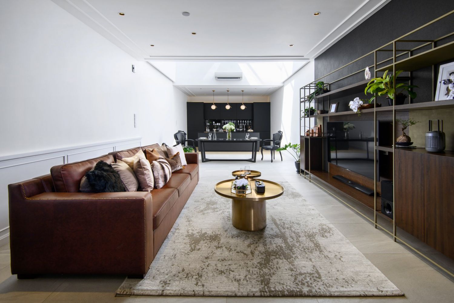 Modern classic living space