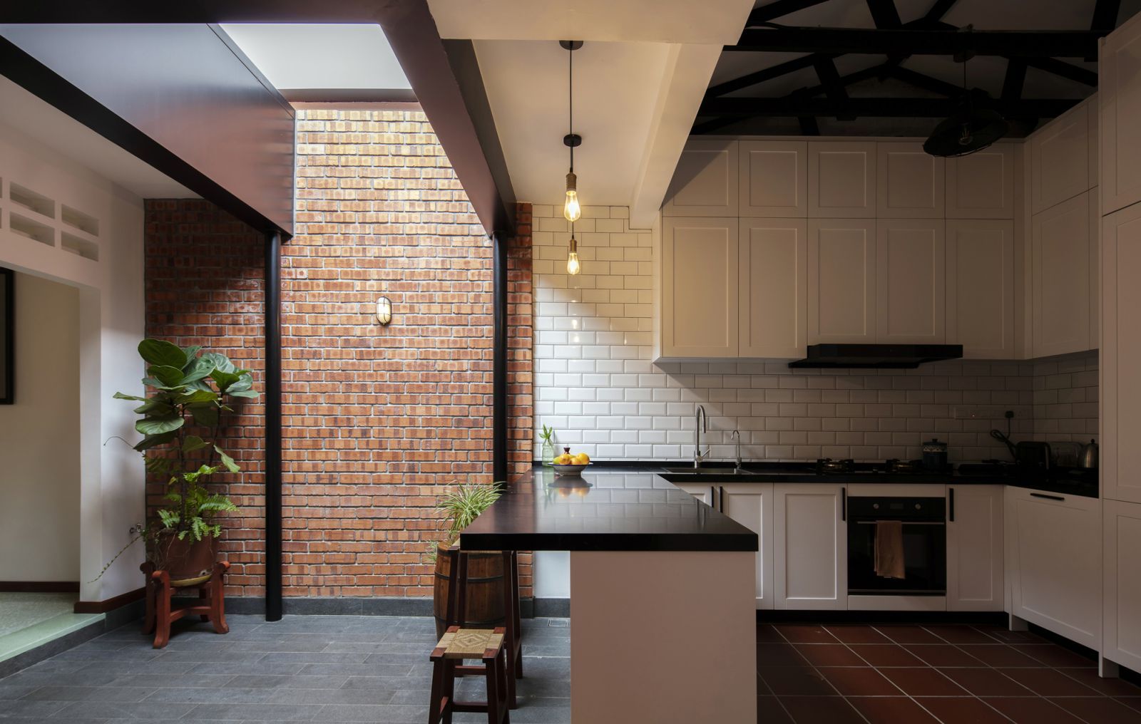 Natural light in the kitchen