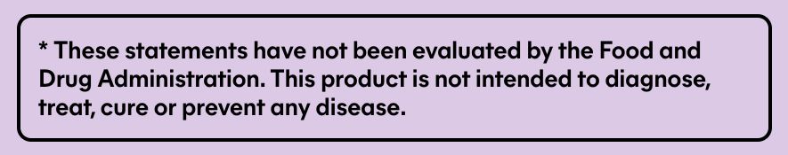 A screenshot of the disclaimer on Lemme's website