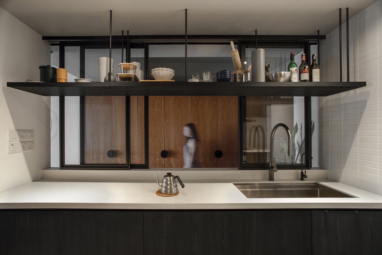 The view from the kitchen