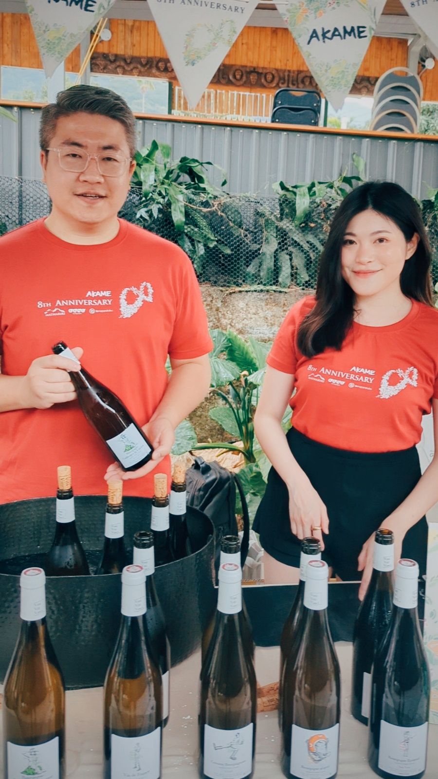 Le Sauvage 旭宣葡萄酒也是AKAME的自然酒夥伴,參與八週年市集分享微醺美好。Photo:Melody Kao