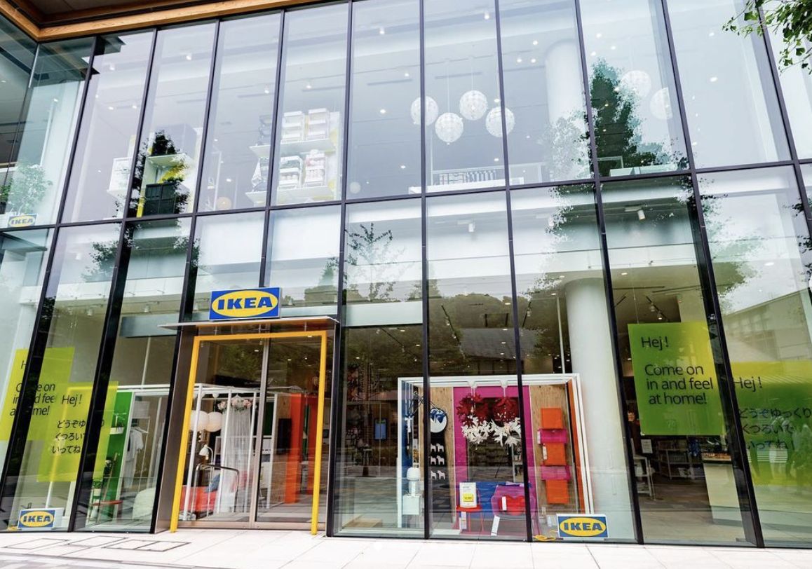 Ikea Japan's first compact inner city store in Harajuku (Photo: Instagram/ @ikeajapan