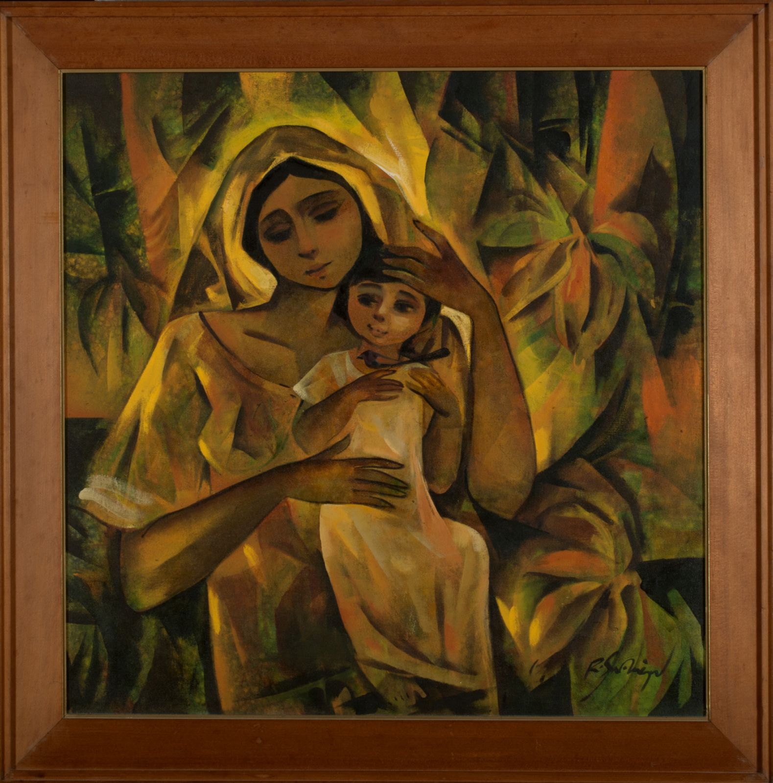 Mother and Child by San Miguel Roger