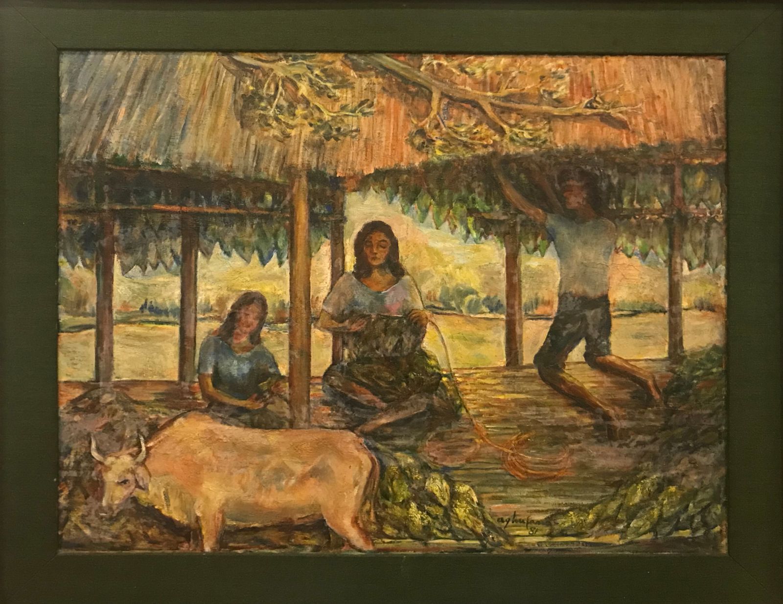 Tobacco Family by Alejandrino Hufana