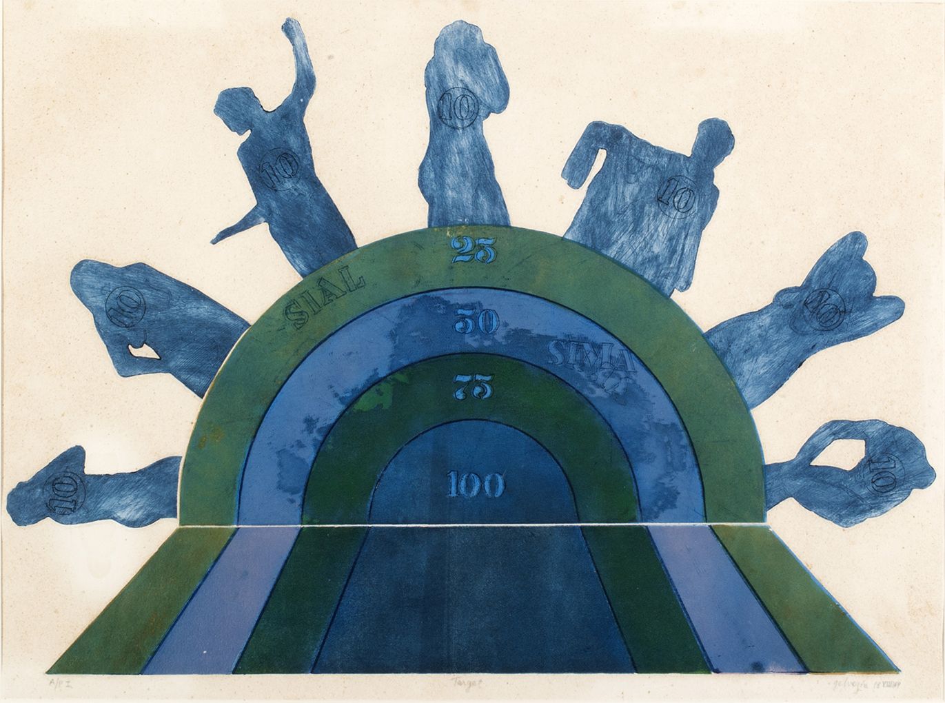 1969 Relief Printing by Ofelia Gelvezon-Tequi