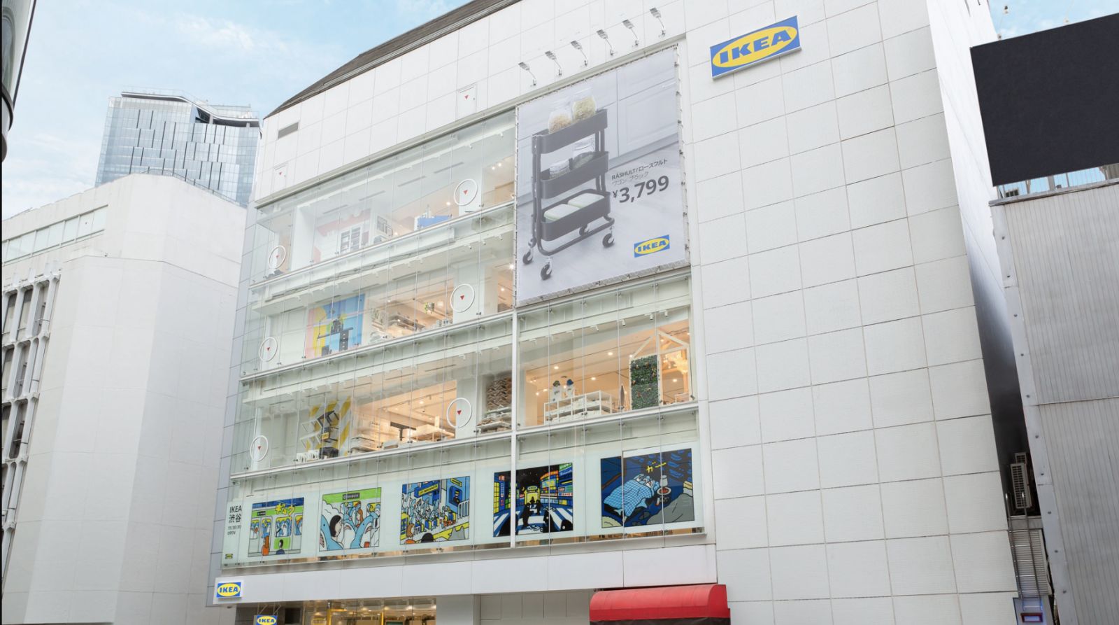 Ikea Japan's most recent compact store in Shinjuku (Photo: Ikea)