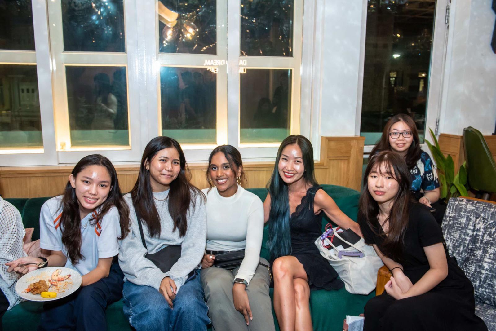 Li Jingmei with participants of UWS's Girls2Pioneers Programme