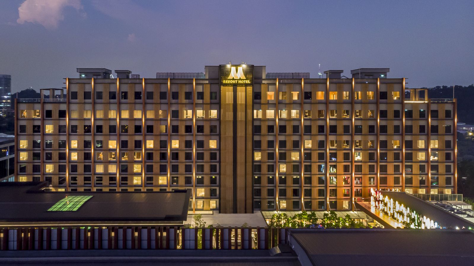 M Resort facade