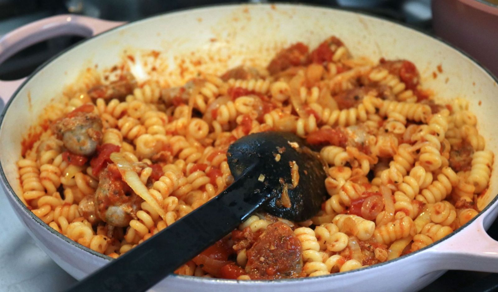 ChatGPT generated a simple pasta recipe for me to follow (Photo: TJ See)
