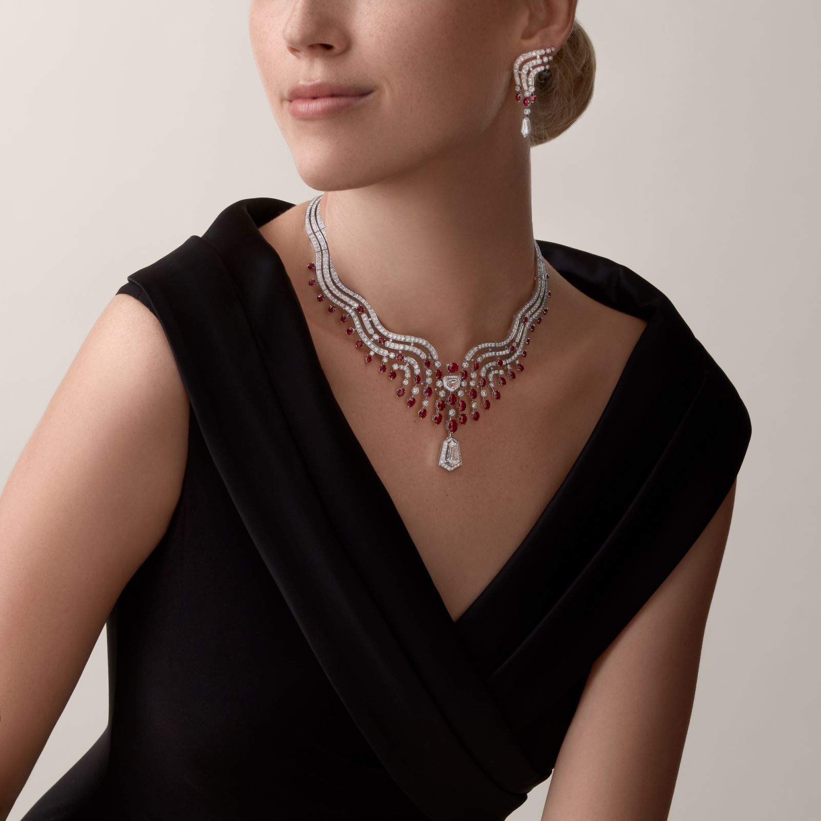 Cartier Beautés du monde Erebus項鍊。(Photo:Cartier)