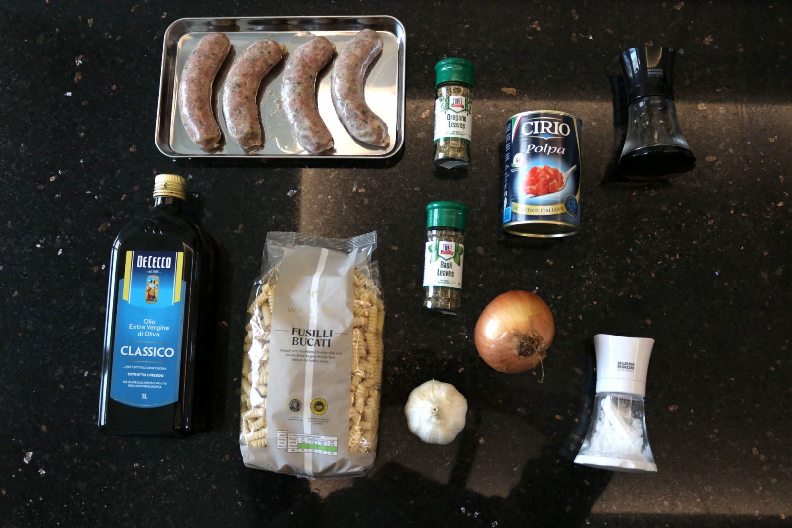 The ingredients were mostly pantry staples that were easy to source