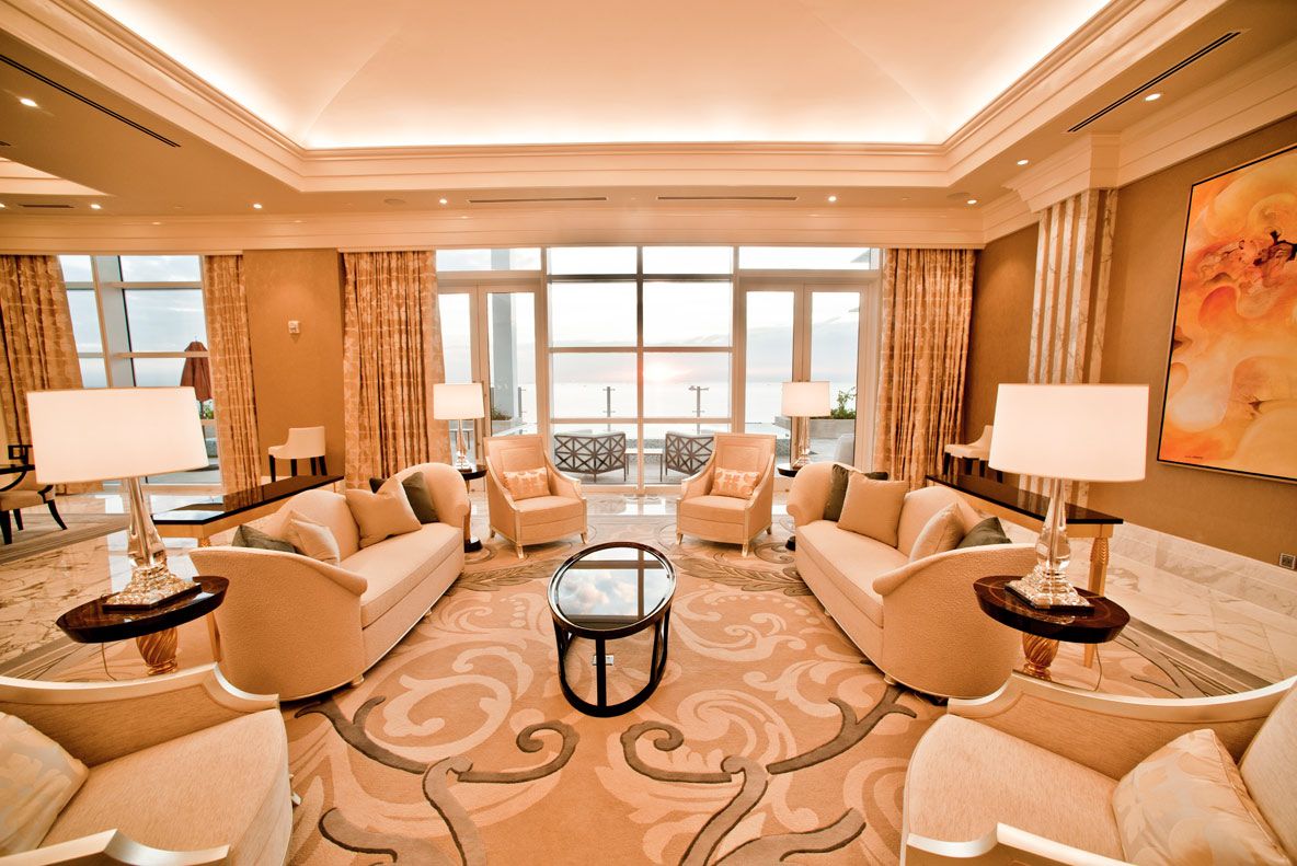 Solaire Living Room (Photo: Shop12 Design)