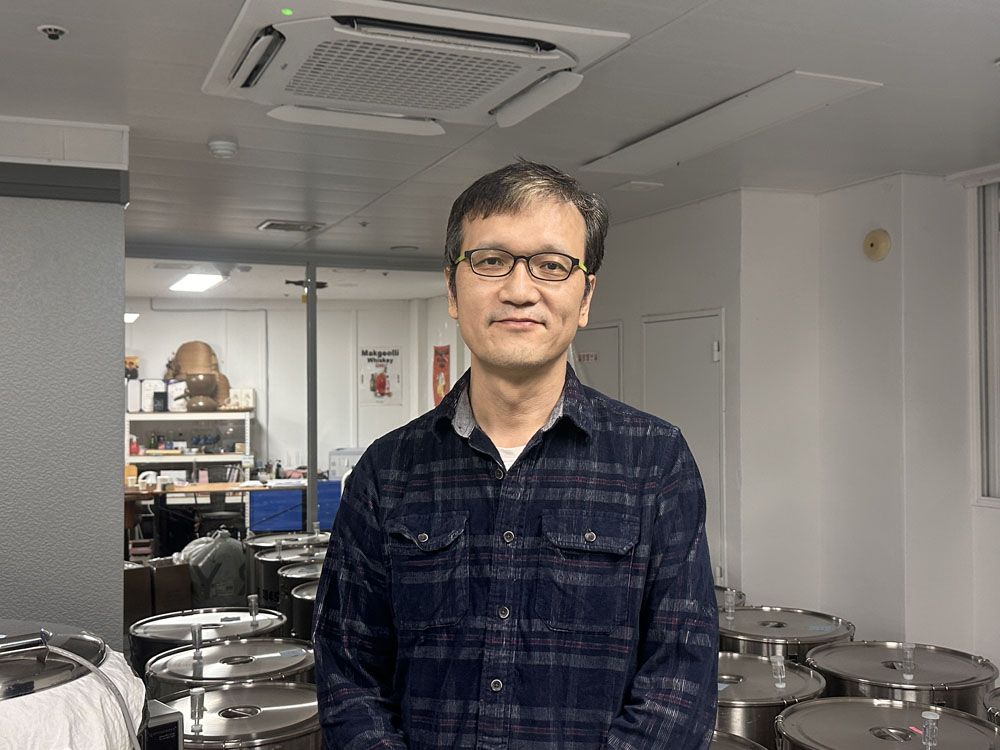 Man Joong Kim, owner of Onzi Brewery