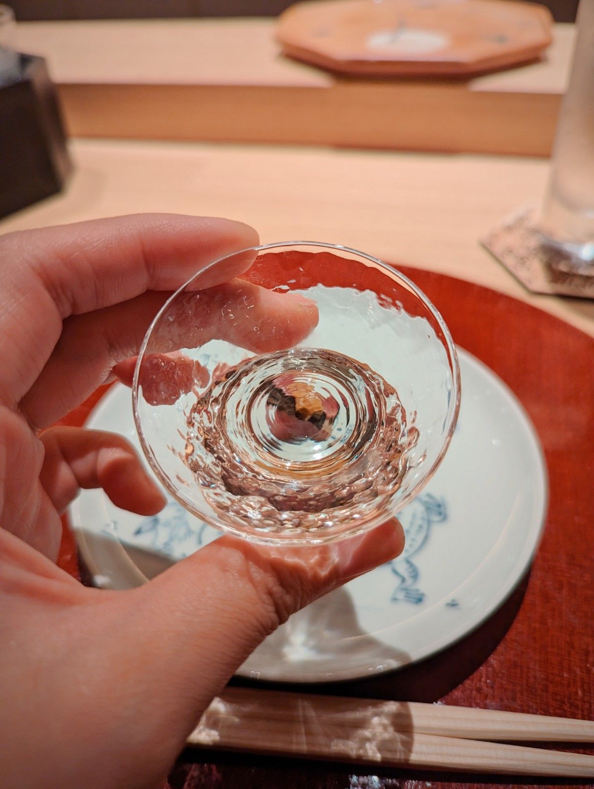 日本工匠手工酒杯能帶來清酒的沉浸美學。Photo:Melody Kao