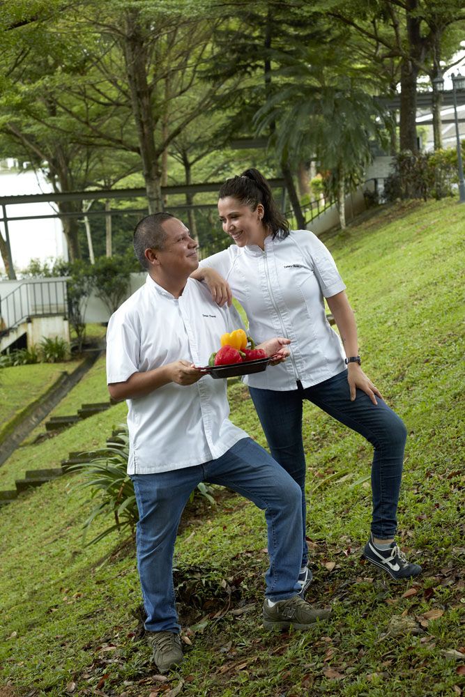Chef couple Daniel and Tamara Chavéz