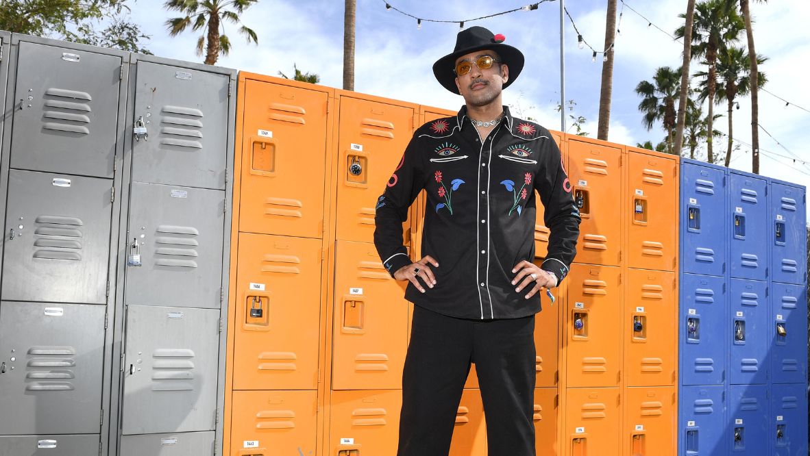 Pakistani Singer Ali Sethi during the first weekend of the Coachella Valley Music and Arts Festival (Photo: AFP)