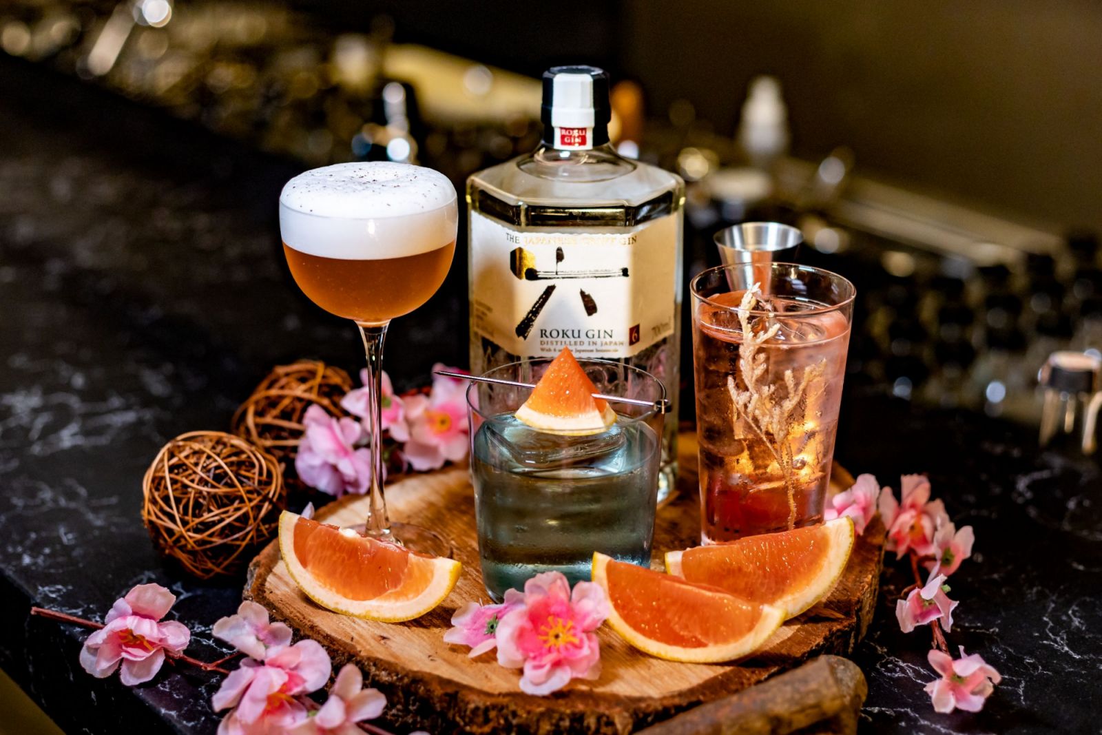 Penrose's seasonal cocktails feature the flavours of grapefruits