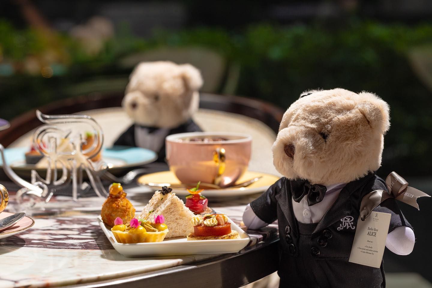The St Regis Kuala Lumpur presents the St Regis Butler Bear afternoon tea