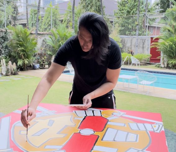 Pop art artist Sean Go joins Agos (Photo: Art House and Mindscape Foundation)