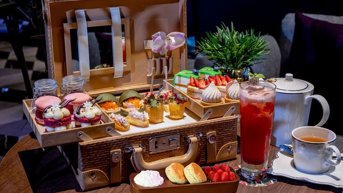 Parkroyal Collection KL's afternoon tea at the Botanist Lounge & Bar