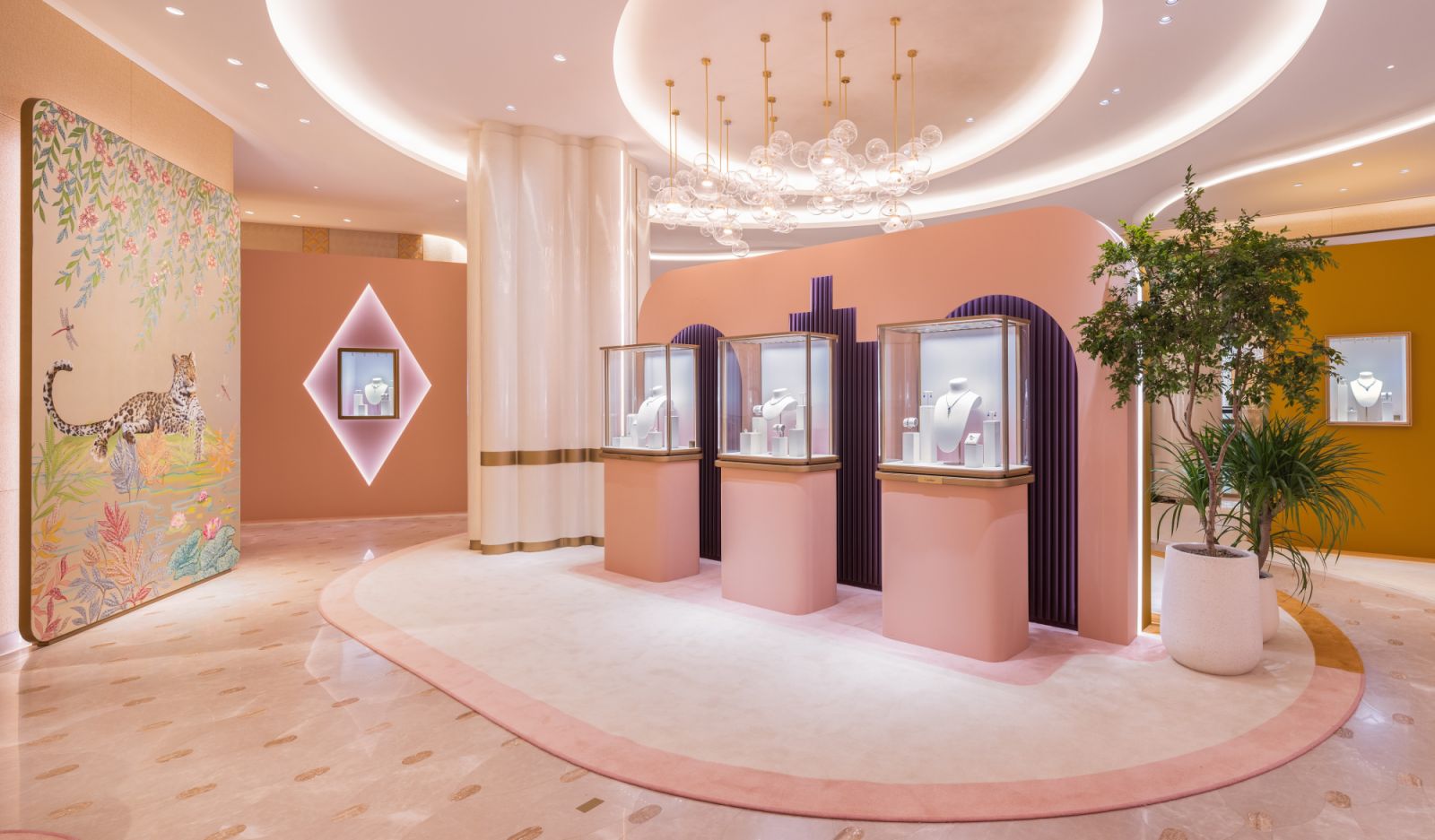 卡地亞BEAUTÉS DU MONDE頂級珠寶展。於台北101展出至4月27日(預約鑑賞制)。Photo:Cartier