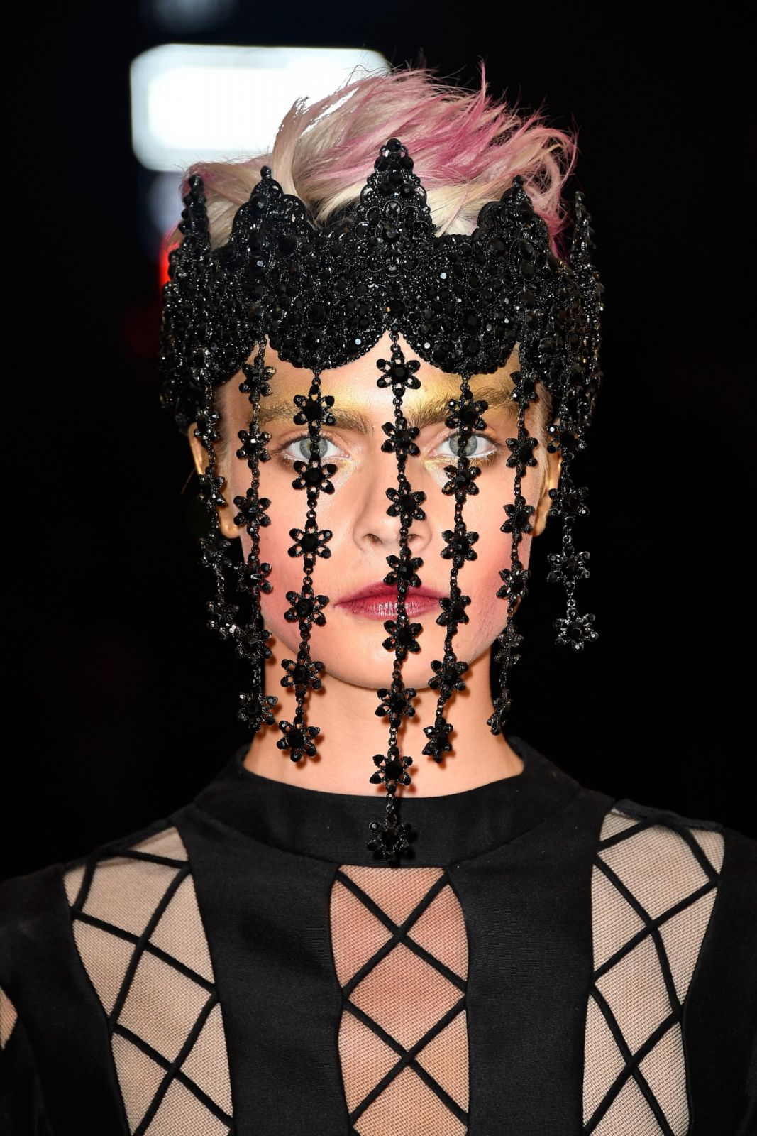 NEW YORK, NY - MAY 07: Cara Delevingne attends the Heavenly Bodies: Fashion & The Catholic Imagination Costume Institute Gala at The Metropolitan Museum of Art on May 7, 2018 in New York City. (Photo by Frazer Harrison/FilmMagic)