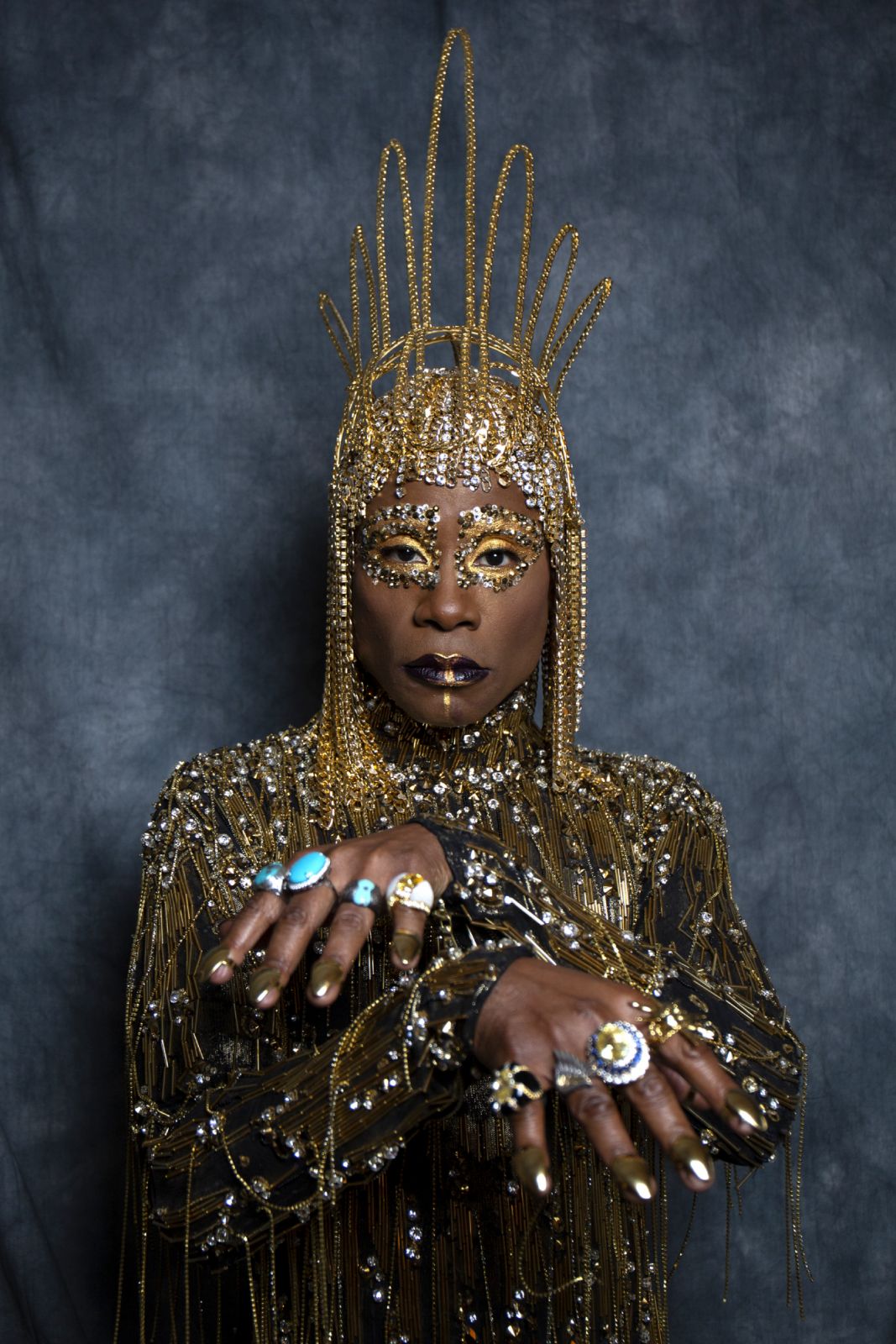 NEW YORK, NEW YORK - MAY 06: Billy Porter dresses for the 2019 Met Gala celebrating camp on May 06, 2019 in New York City. (Photo by Santiago Felipe/Getty Images)