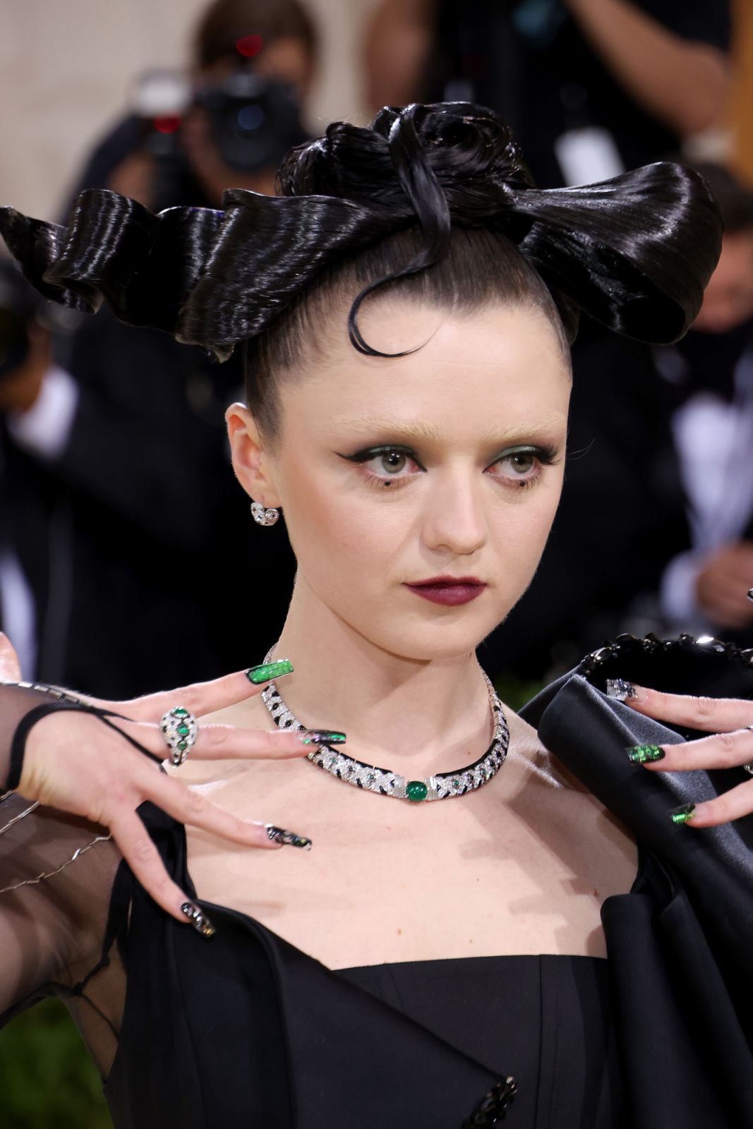 NEW YORK, NEW YORK - SEPTEMBER 13: Maisie Williams attends The 2021 Met Gala Celebrating In America: A Lexicon Of Fashion at Metropolitan Museum of Art on September 13, 2021 in New York City. (Photo by John Shearer/WireImage)