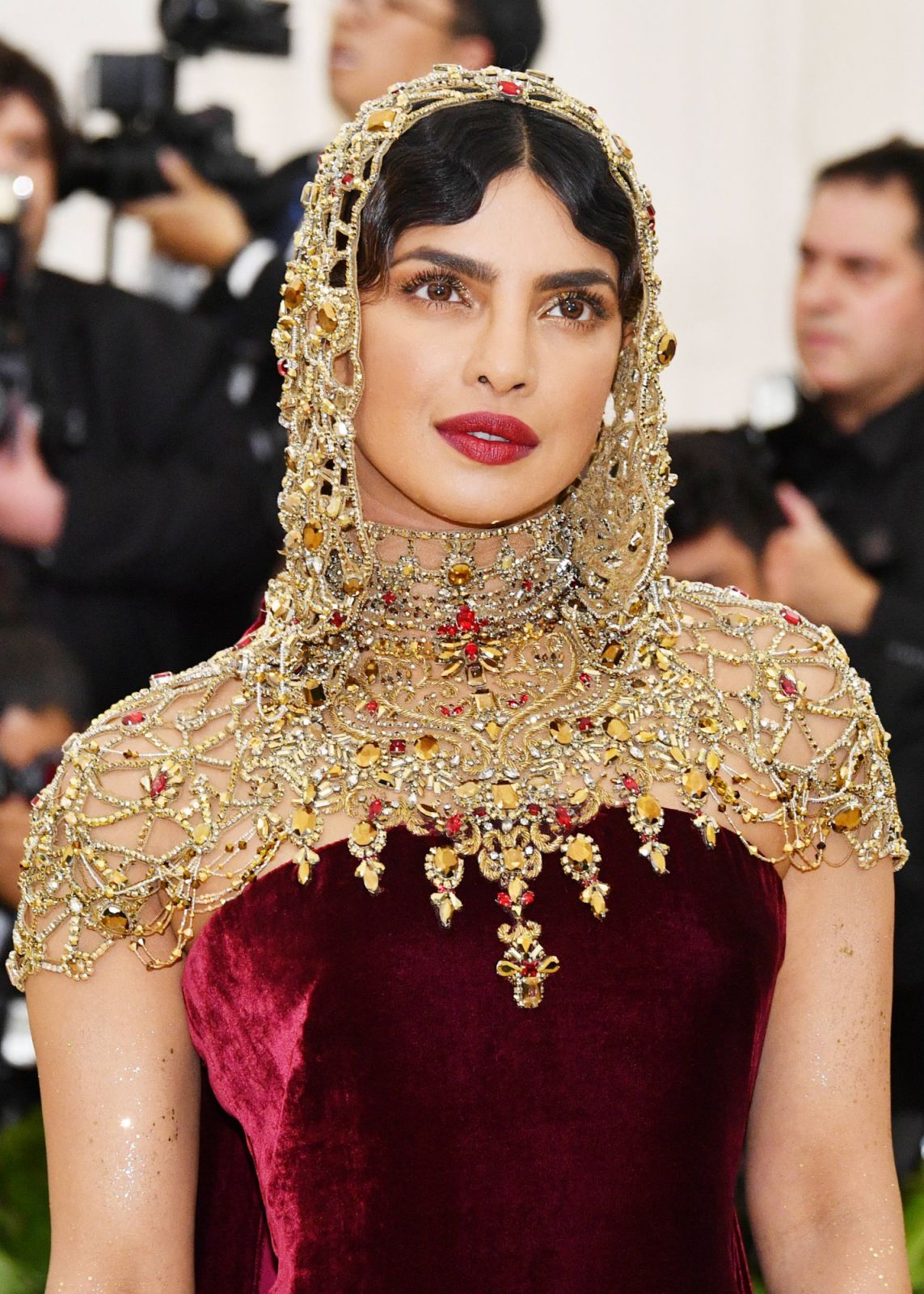 attends the Heavenly Bodies: Fashion & The Catholic Imagination Costume Institute Gala at The Metropolitan Museum of Art on May 7, 2018 in New York City.