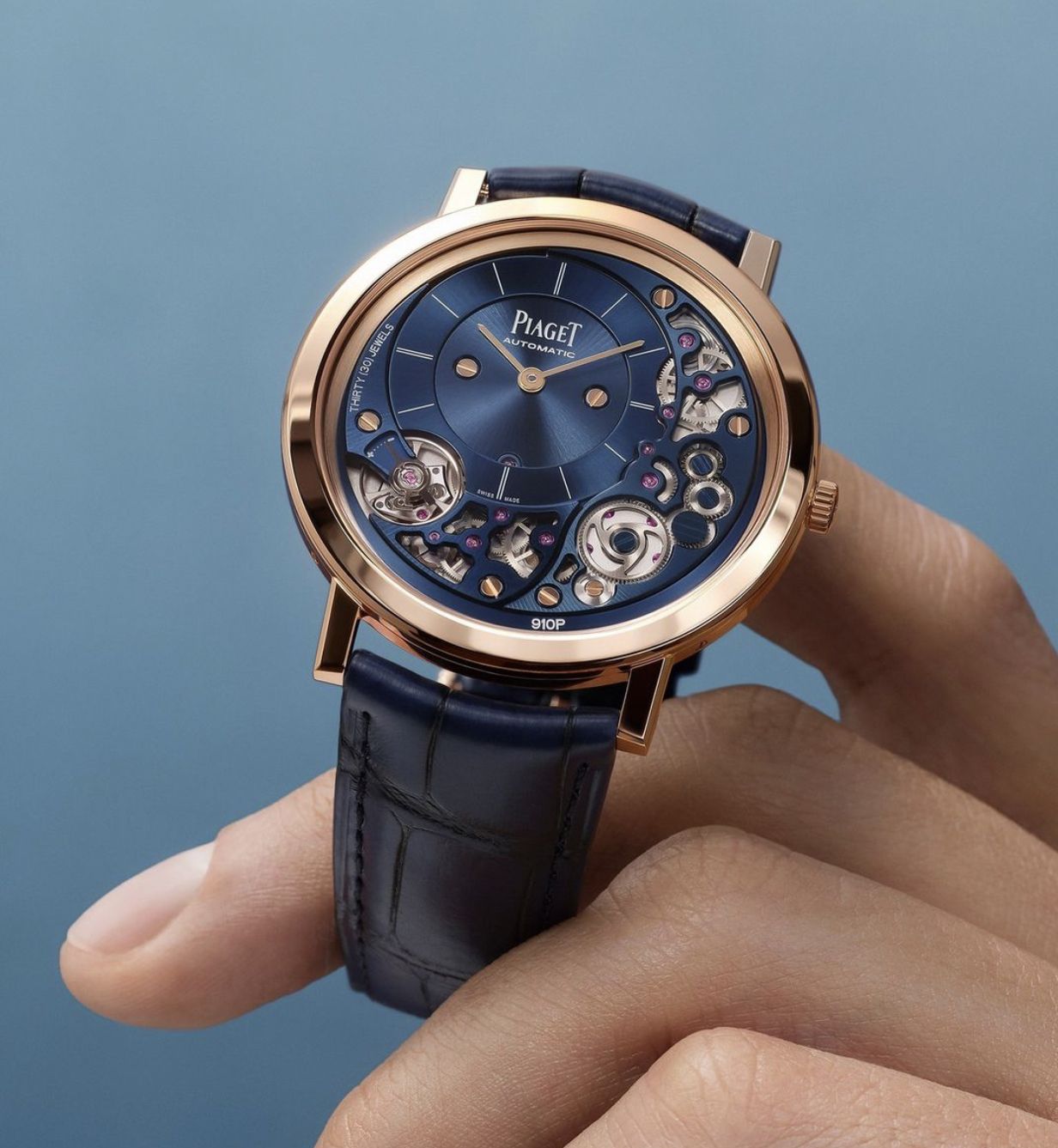 伯爵Altiplano Ultimate自動上鍊腕錶。Photo:Piaget