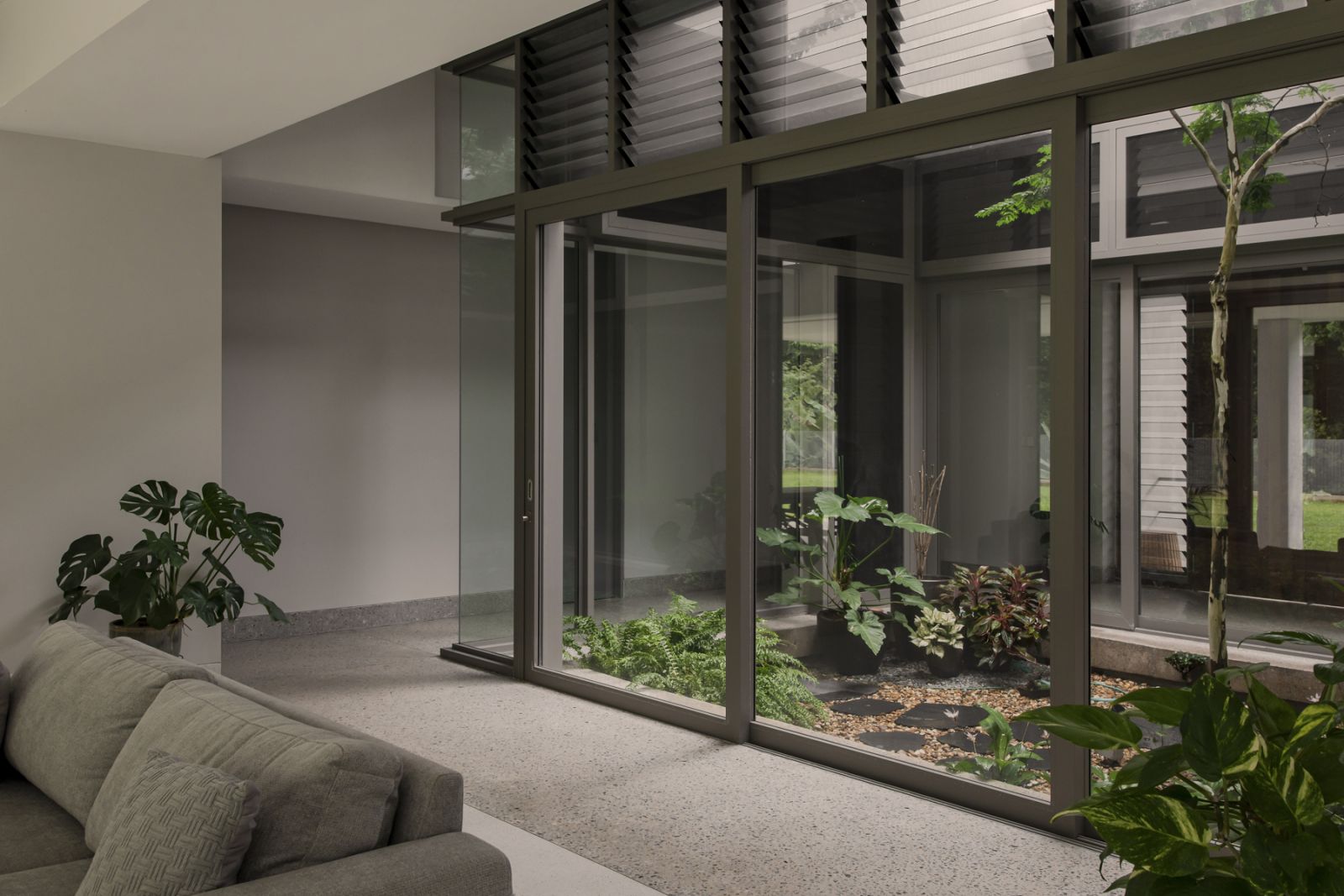 Internal courtyard