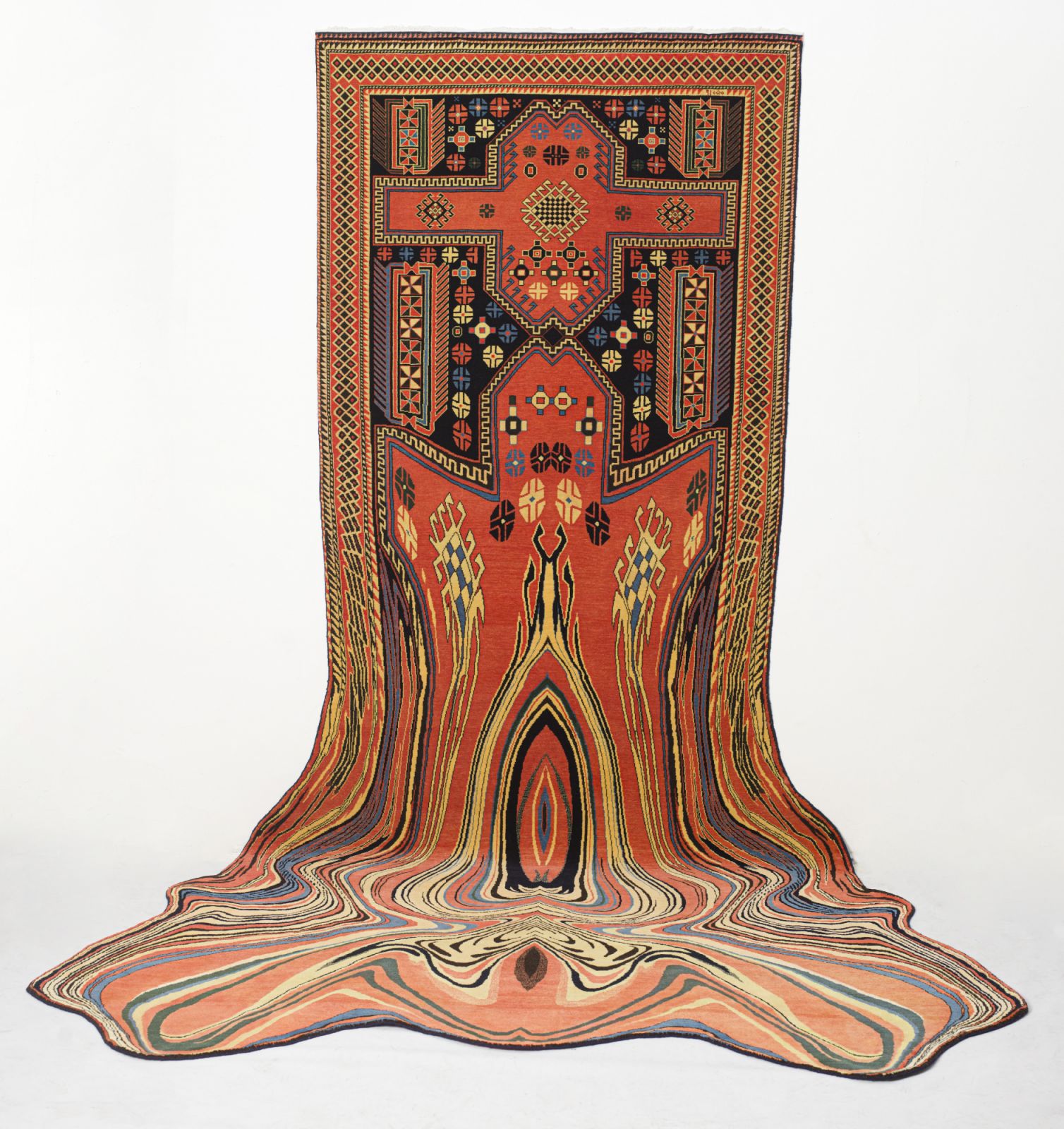 Faig Ahmed’s Yahya Bakuvi (2021) (Photo: courtesy of Sapar Contemporary)