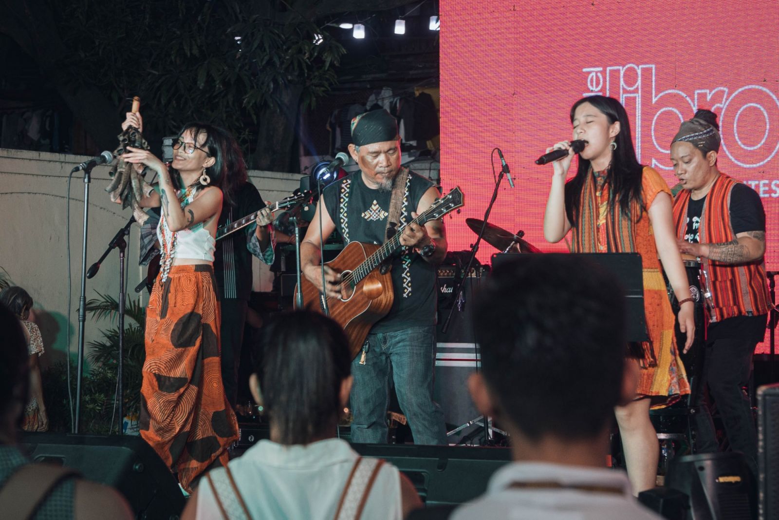 Talahib People's Music at the Dia del Libro 2023 in Intramuros, Manila (Photo: Instituto Cervantes de Manila/Facebook)