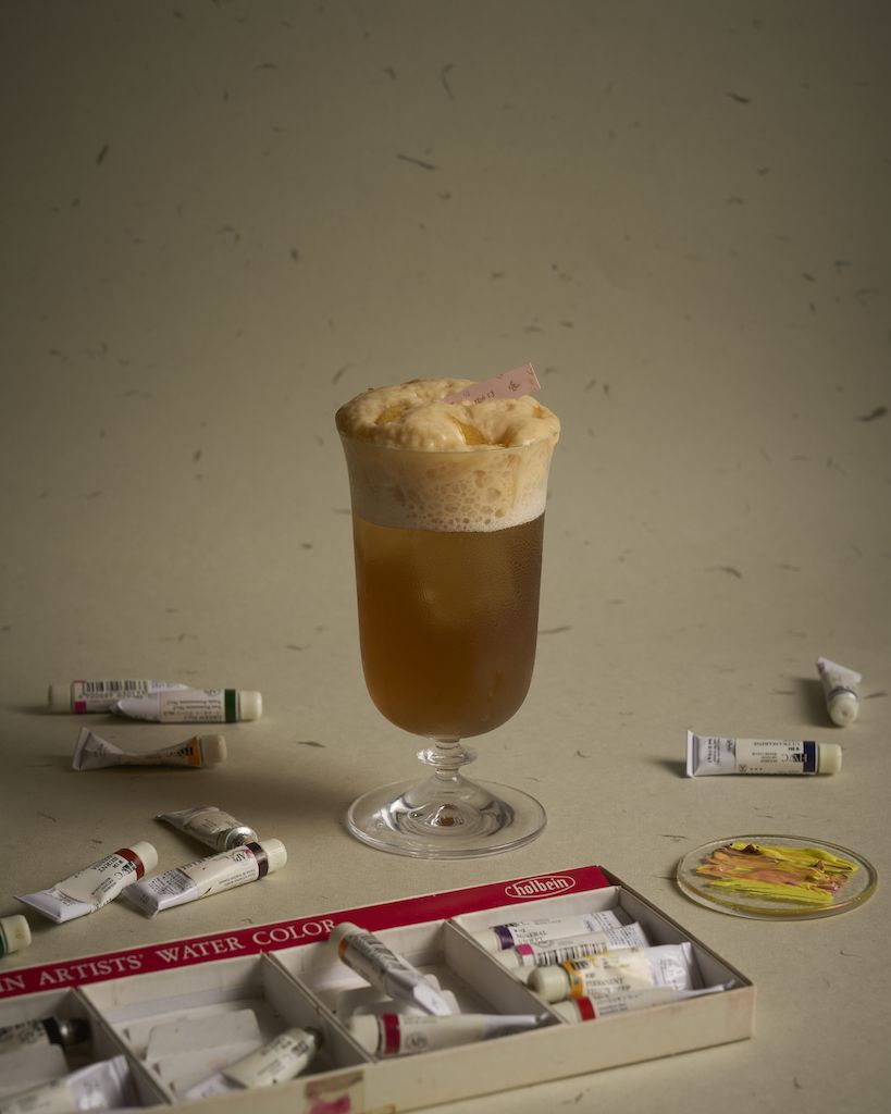 蜂蜜茶特調 Honey Shakerato - 鐵觀音、龍眼蜜、焦糖泡泡、蜂蜜餅乾,售價$280