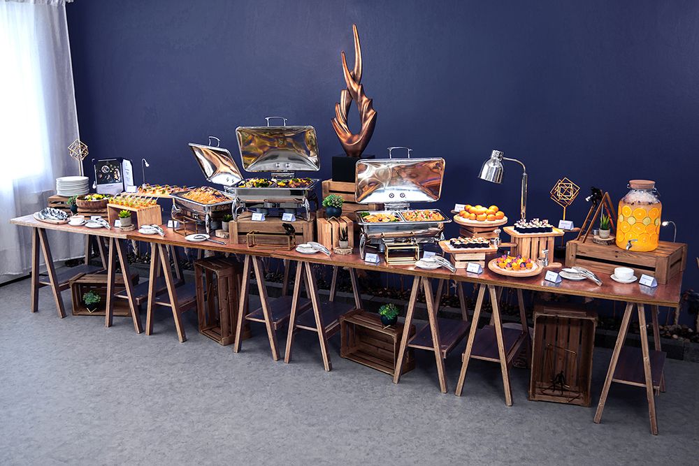 Caterco buffet spread