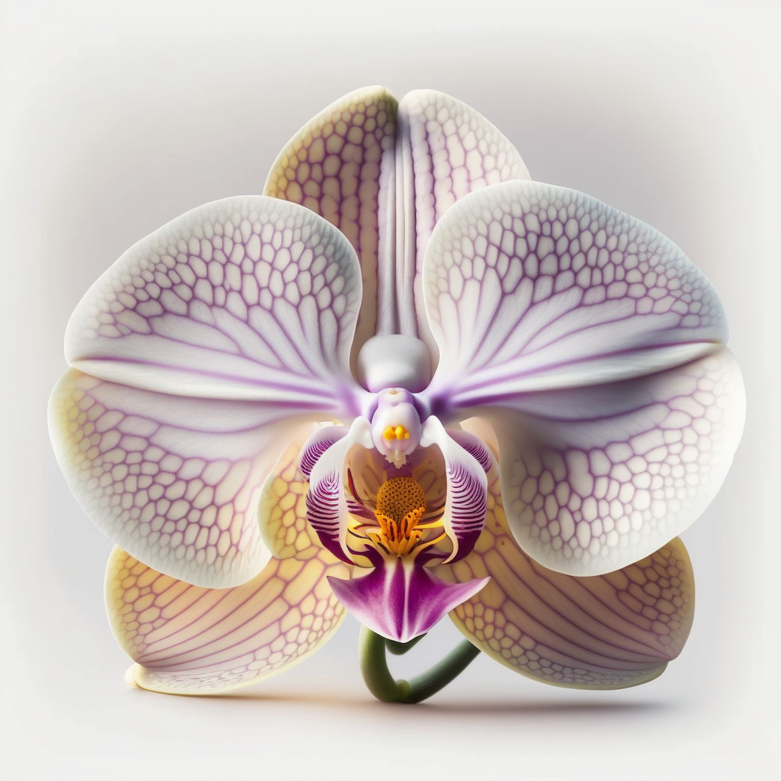 Jake Verzosa ai art orchids
