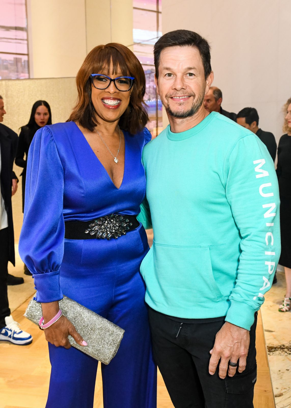 Gayle King, Mark Wahlberg