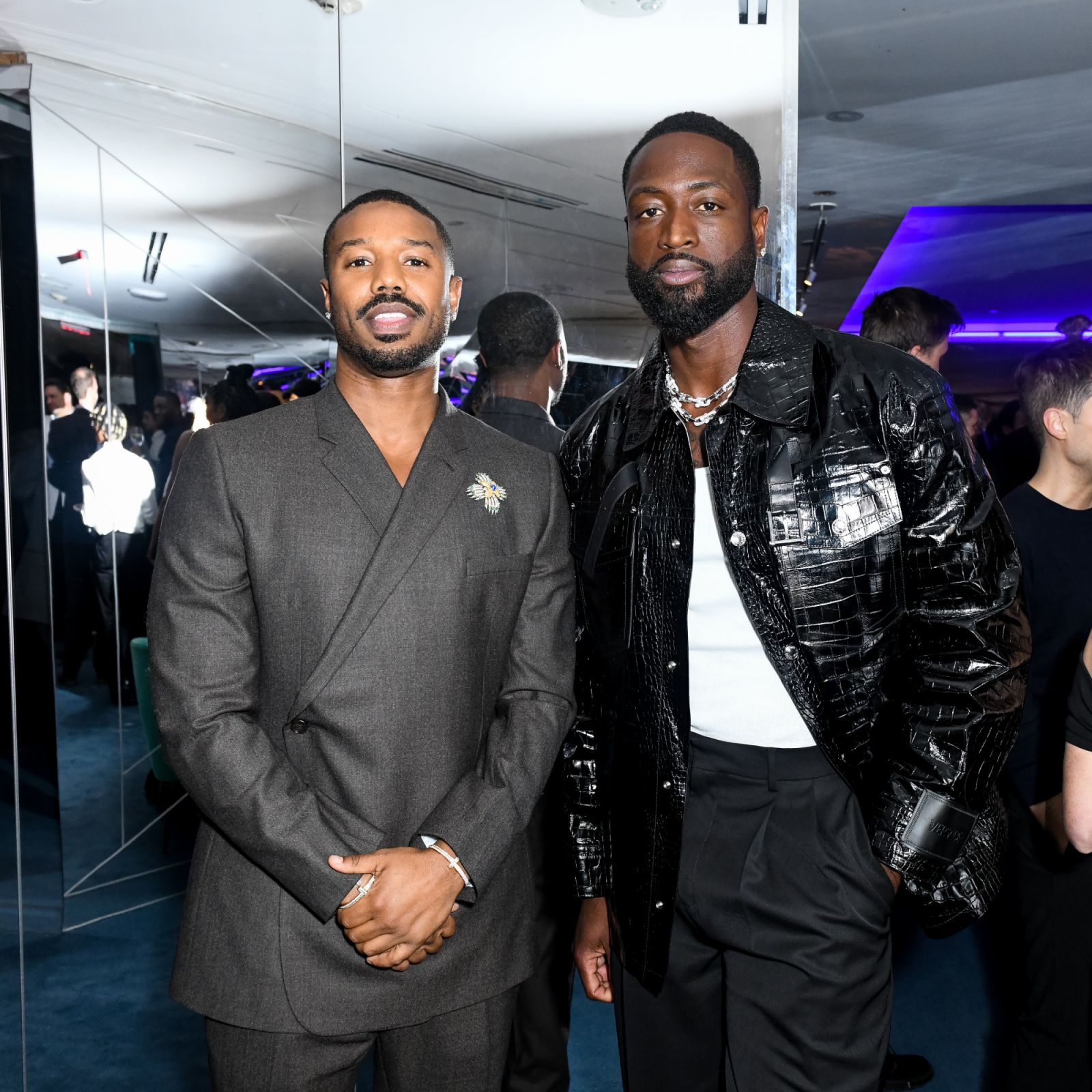 Michael B. Jordan, Dwyane Wade