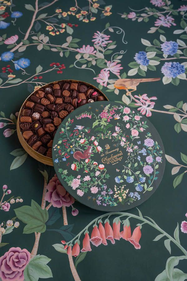 The boxed feature a bespoke design depicting British flora and fauna