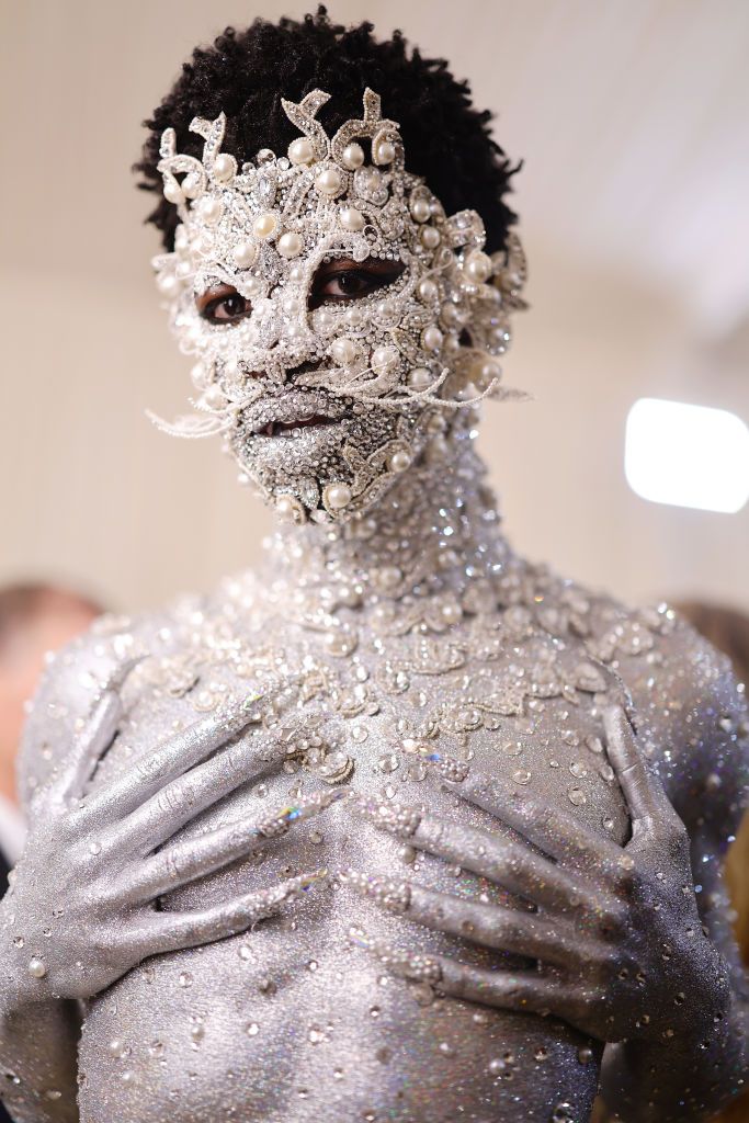 NEW YORK, NEW YORK - MAY 01: Lil Nas X attends The 2023 Met Gala Celebrating "Karl Lagerfeld: A Line Of Beauty" at The Metropolitan Museum of Art on May 01, 2023 in New York City. (Photo by Matt Winkelmeyer/MG23/Getty Images for The Met Museum/Vogue)