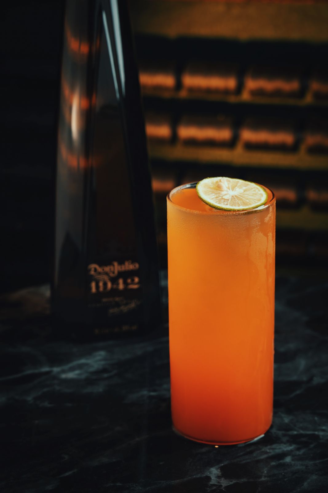 The Ben's Paloma cocktail is Nair's take on the classic Paloma and is crafted with grapefruit juice and sparkling water