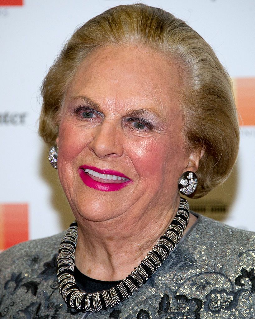WASHINGTON, DC - DECEMBER 03: Jacqueline B. Mars arrives for the formal Artist's Dinner honoring the recipients of the 39th Annual Kennedy Center Honors hosted by United States Secretary of State John F. Kerry at the U.S. Department of State in Washington, D.C. on Saturday, December 3, 2016. The 2016 honorees are: Argentine pianist Martha Argerich; rock band the Eagles; screen and stage actor Al Pacino; gospel and blues singer Mavis Staples; and musician James Taylor. (Photo by Ron Sachs - Pool via Getty I